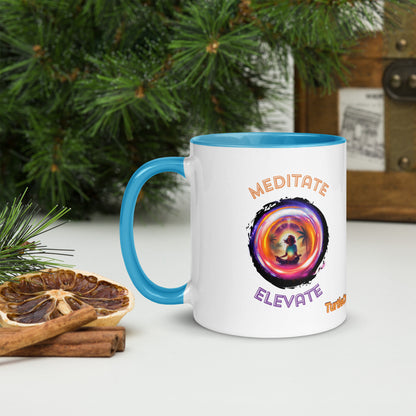 TurtleCraft Live Creations | "Meditate/Elevate" Mug