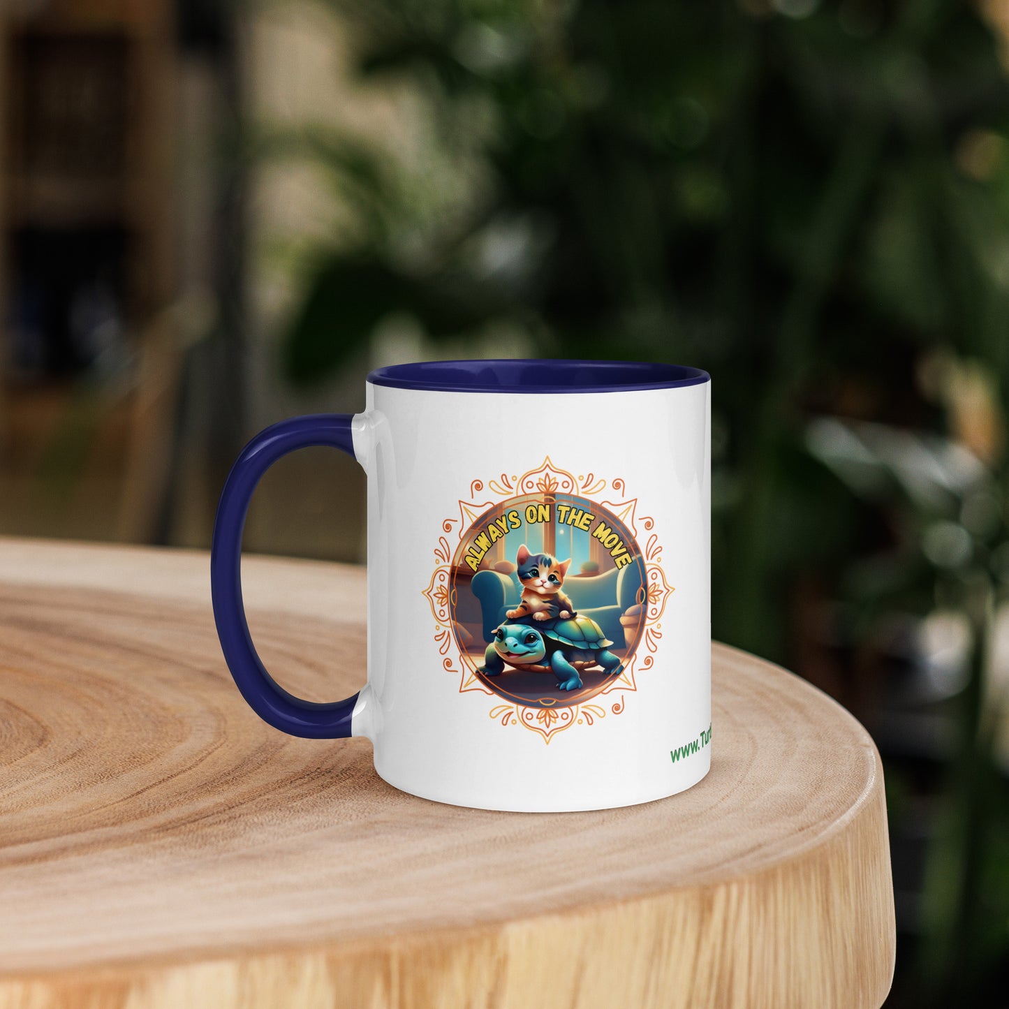 TurtleCraft Creations | "Always On The Move" Mug