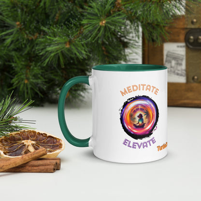 TurtleCraft Live Creations | "Meditate/Elevate" Mug