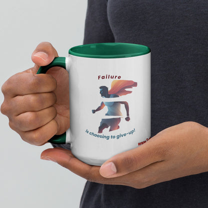 TurtleCraft Live Creations | 'Failure is a Choice' Mug