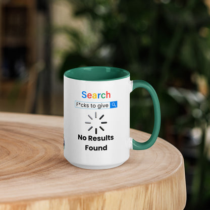 TurtleCraft Live Creations | 'No Results Found' Mug