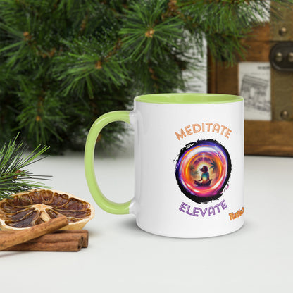 TurtleCraft Live Creations | "Meditate/Elevate" Mug