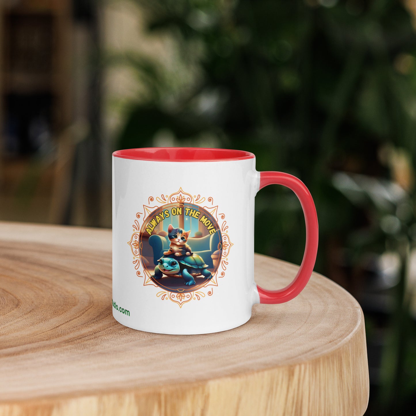 TurtleCraft Creations | "Always On The Move" Mug