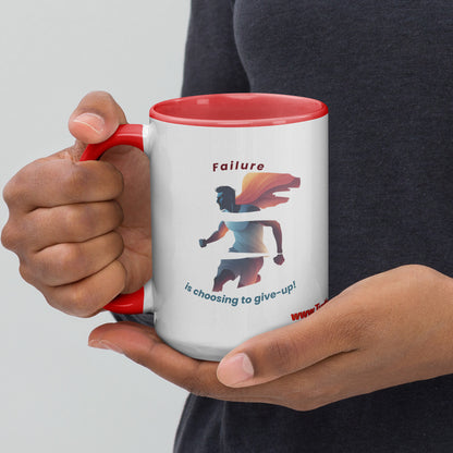 TurtleCraft Live Creations | 'Failure is a Choice' Mug