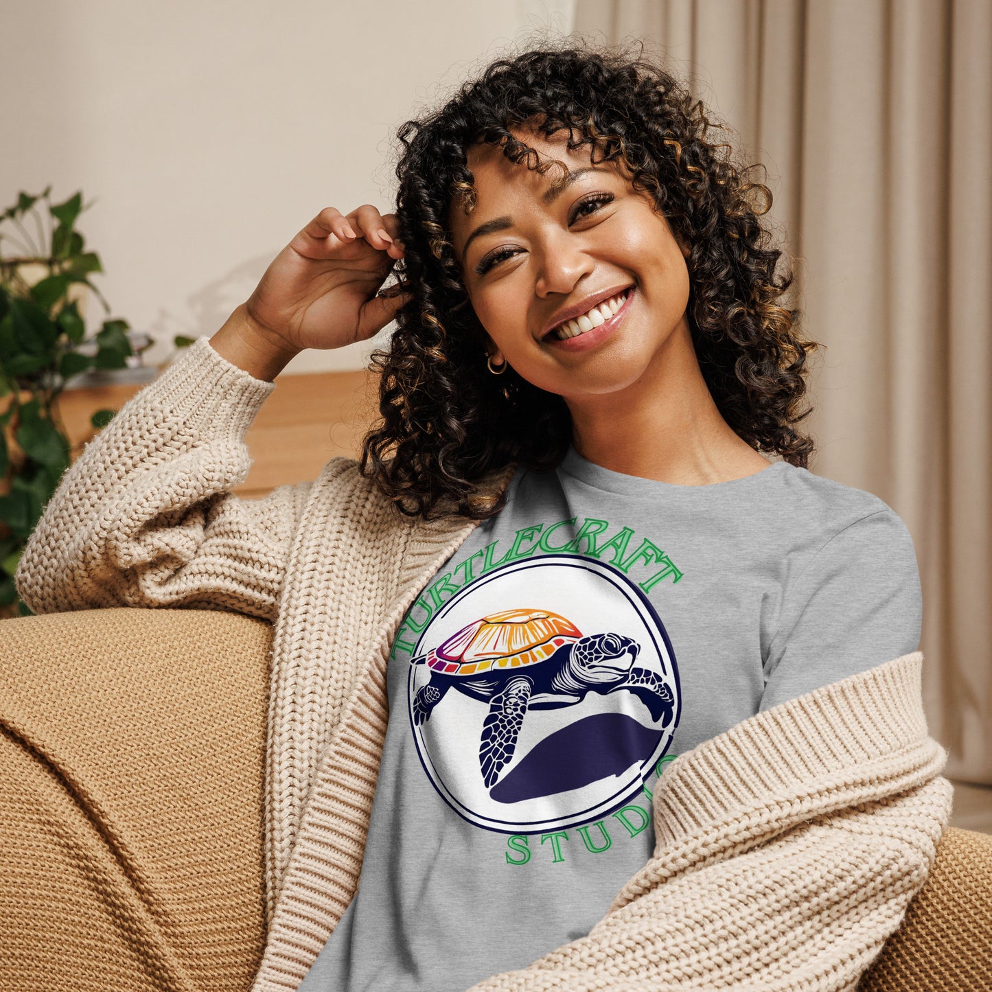 TurtleCraft Brand | Women's Relaxed T-Shirt