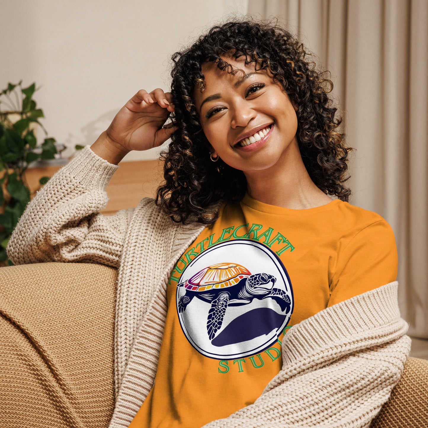 TurtleCraft Brand | Women's Relaxed T-Shirt