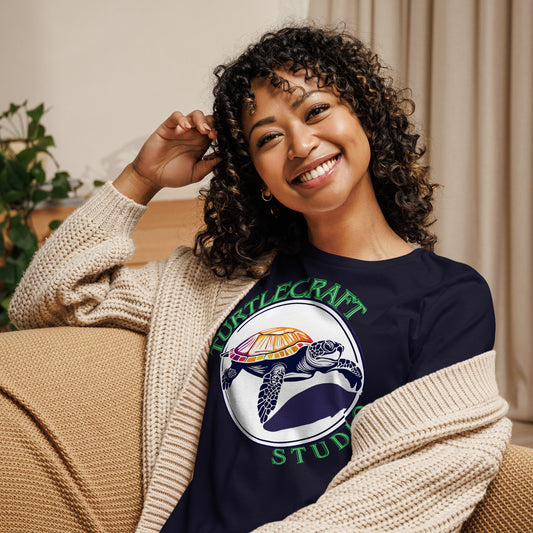 TurtleCraft Brand | Women's Relaxed T-Shirt